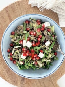 Salat med masser af grøntsager
